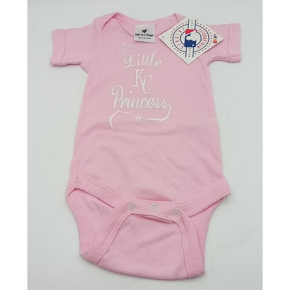 Kansas City Royals "Little KC Princess" Newborn Girls Bodysuit